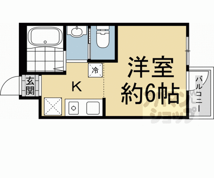 【ハイツおおくら】間取