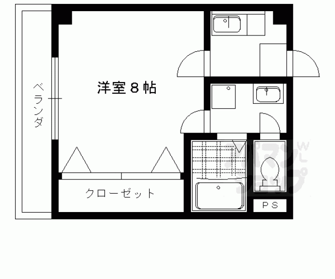 【サンパティーク北山】間取
