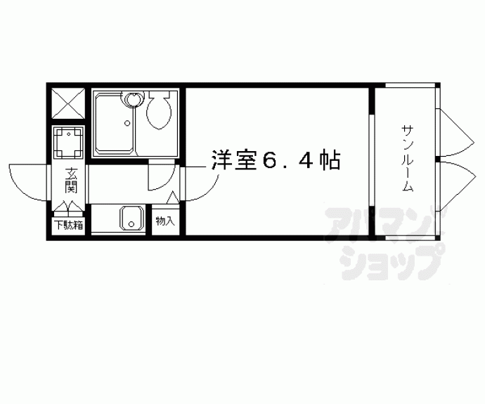 【コートハウス北山】間取