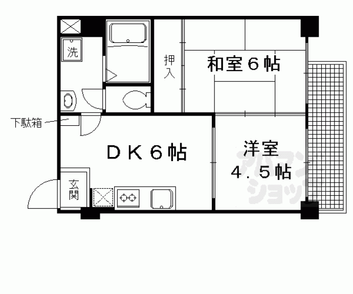 【マンション上治】間取