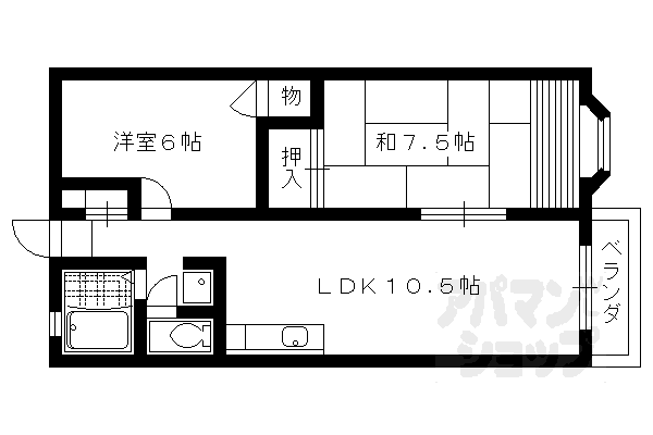 【Lアポルテ】間取