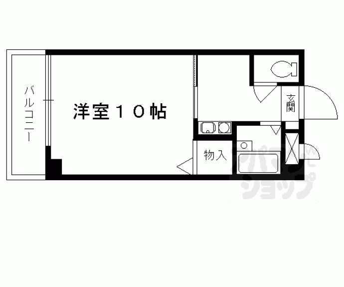 【モンテリザヤ】間取