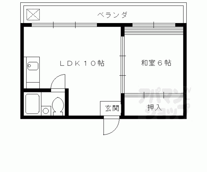 【シェモア北山】間取