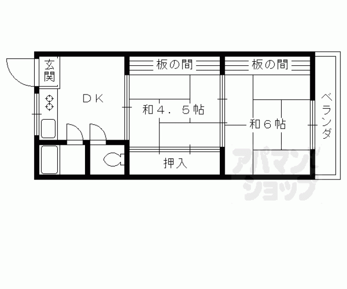 【養稼公寓】間取