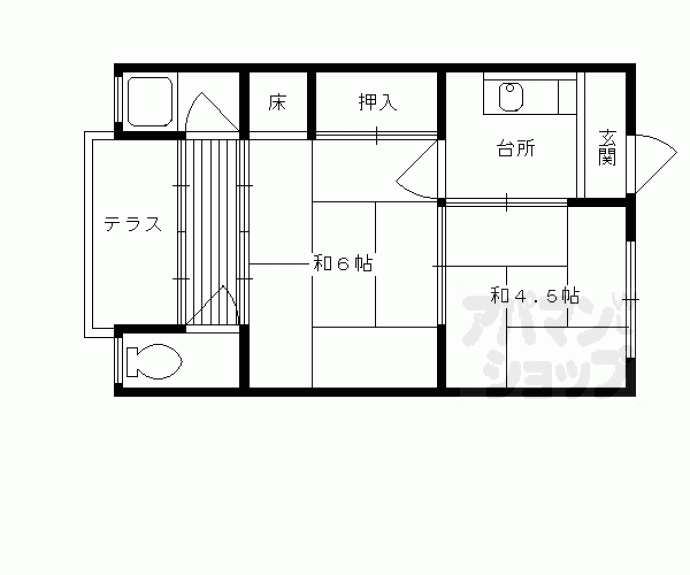 【太田マンション】間取