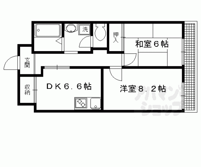 【サンクレスト】間取