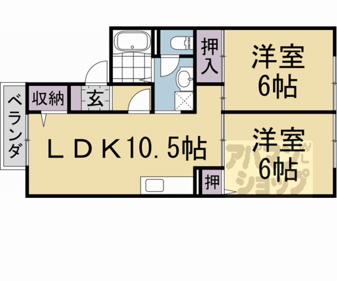 【シャトードゥヴェール】間取