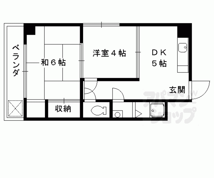 【ハイツ池田】間取