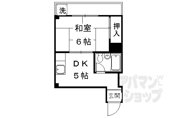 【コーポ早河】間取