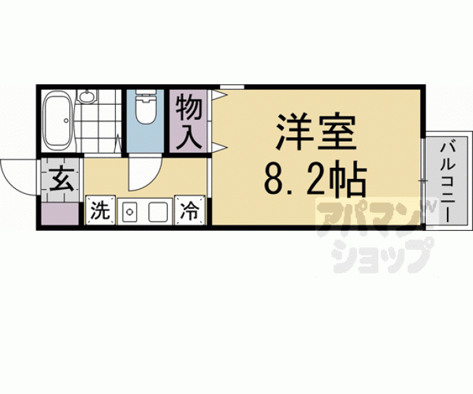 【セジュール深泥池】間取
