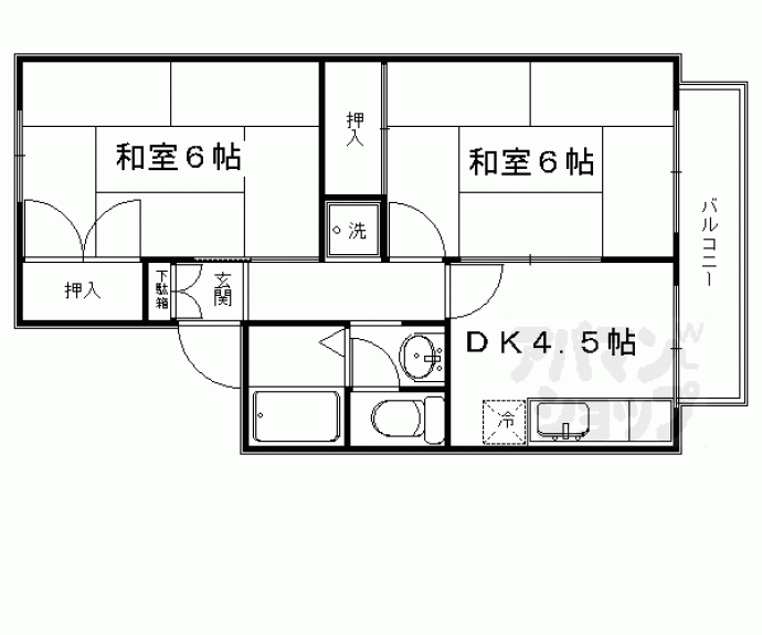 【セジュール山ノ森】間取