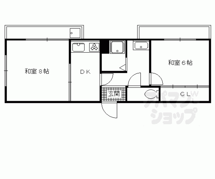 【葵マンション】間取