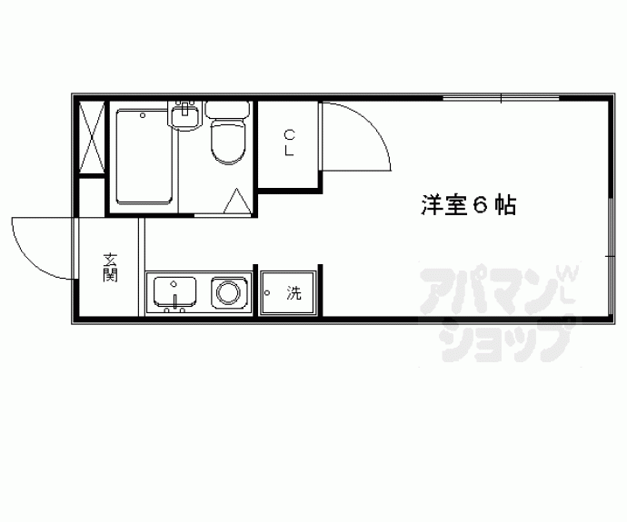 【プチフルール】間取