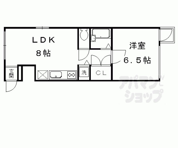 【北山ワイズビル】間取