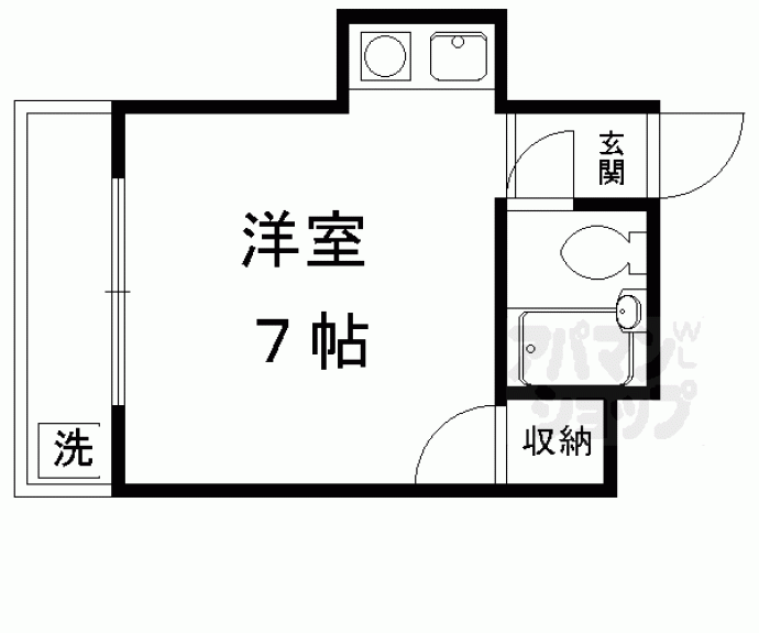 【ペガサスハイツ】間取