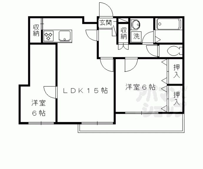 【大央ビルⅡ】間取