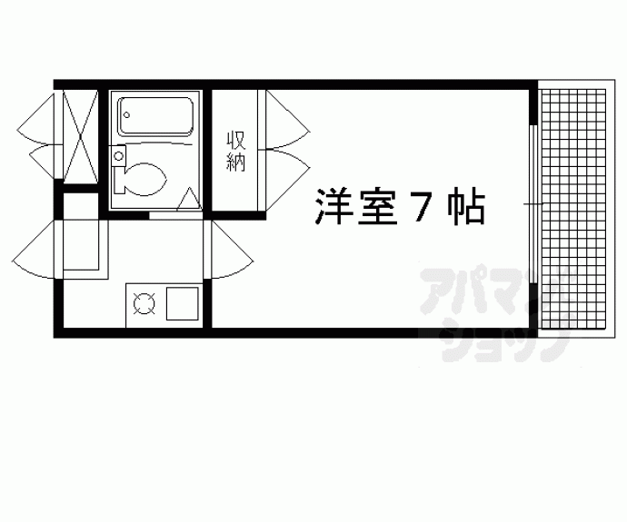 【ＡＹメゾン烏丸北大路】間取