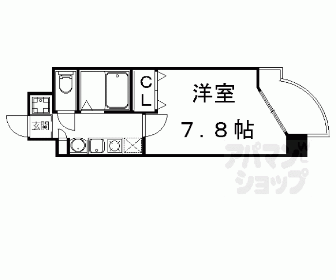 【アッツ堀川】間取