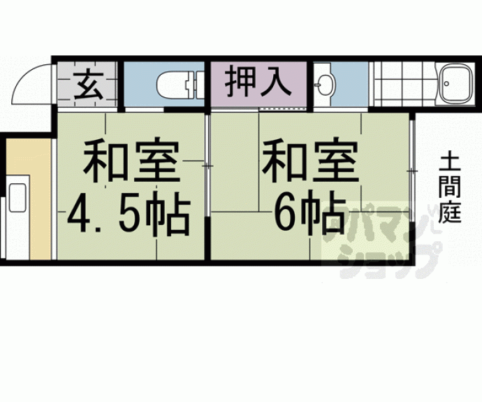 【ラ・エスカローナ】間取
