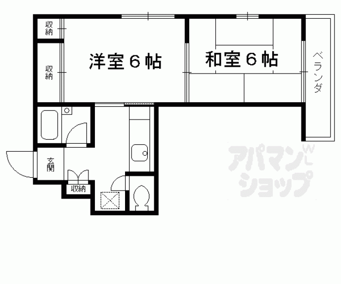 【グラシア北山】間取