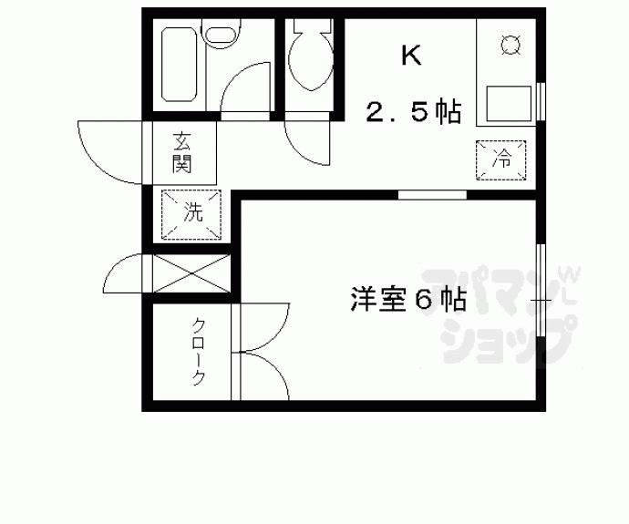 【グリーンフォレスト】間取