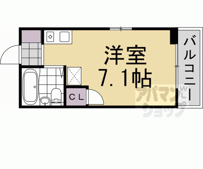 【ベルフラット】間取