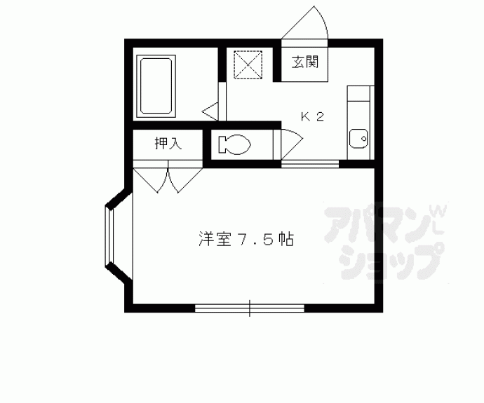 【レイクヴィラ北山】間取