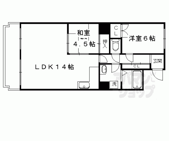 【ノースクレスト】間取