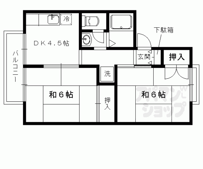 【セジュール北山】間取