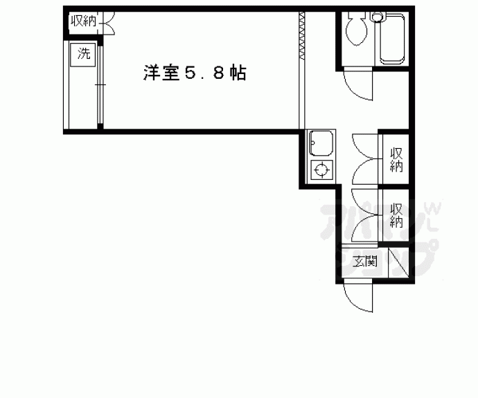 【新大宮ハイツ】間取