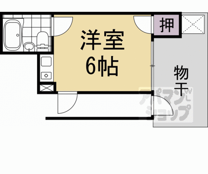 【グッピーハイム】間取