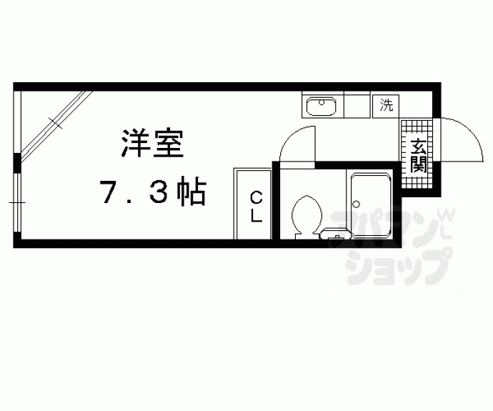 【キャニオンテラスⅢ】間取