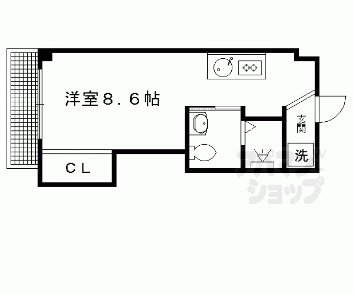 【紫野ハイツ】間取