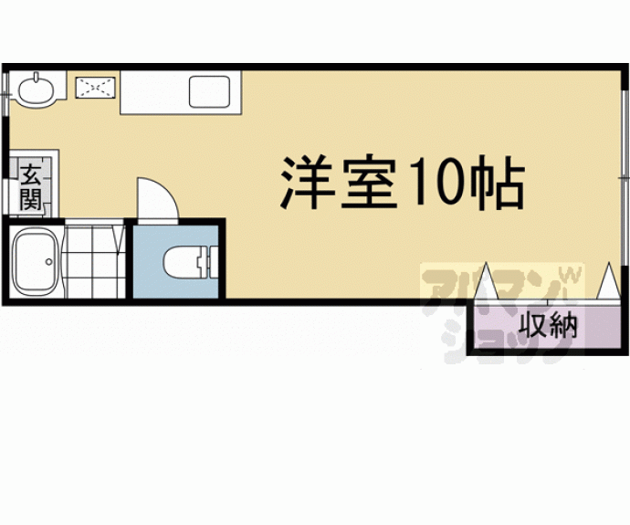 【紫野ハイツ】間取
