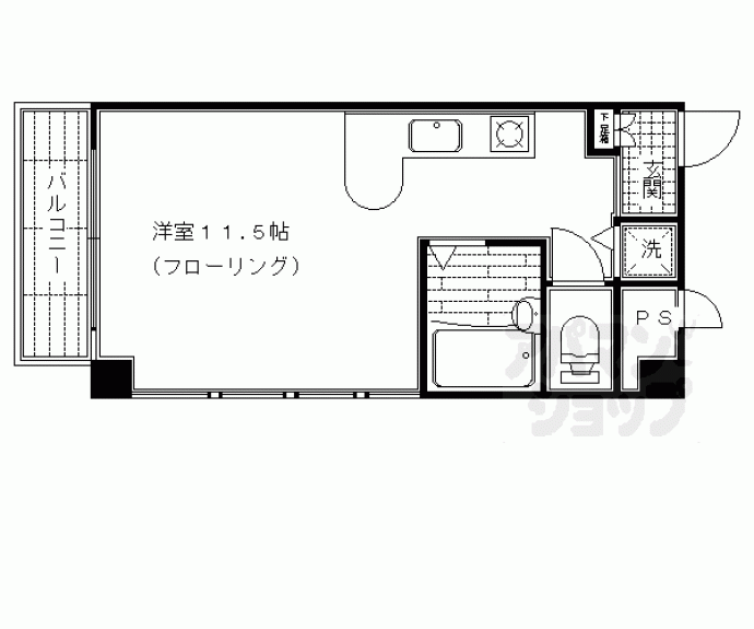 【パインフィールド上賀茂】間取