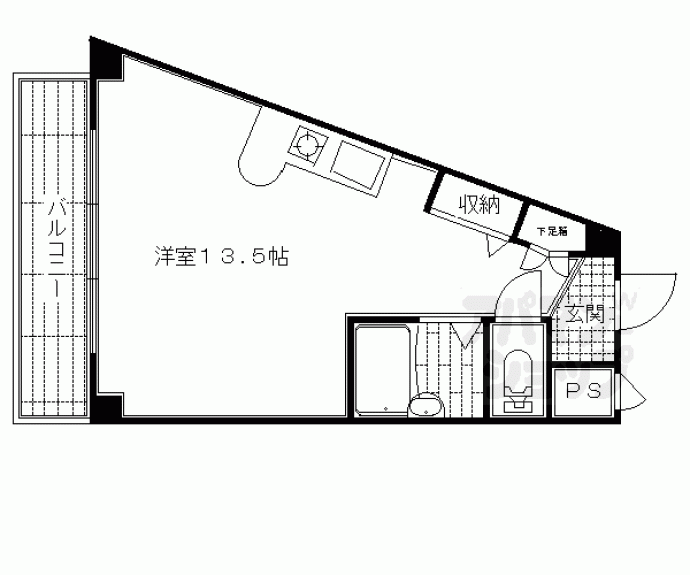 【パインフィールド上賀茂】間取