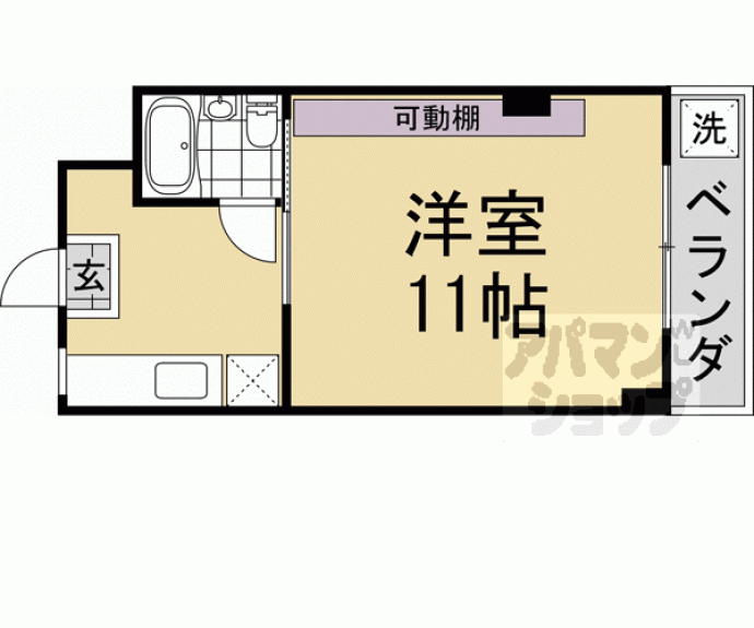 【チェリス前田】間取