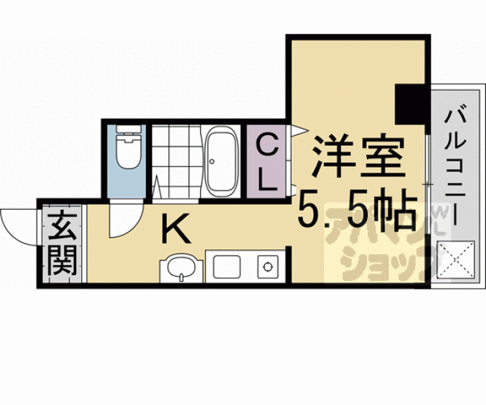 【ハイツ協栄】間取