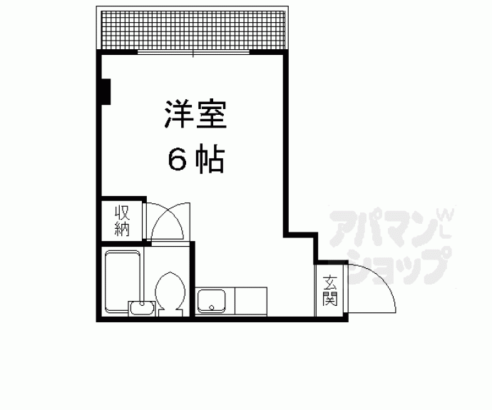 【ハイツリヴィエール】間取