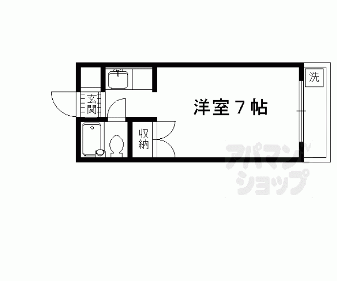 【フォーレス鞍馬口】間取