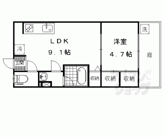 【川村ハイツ】間取