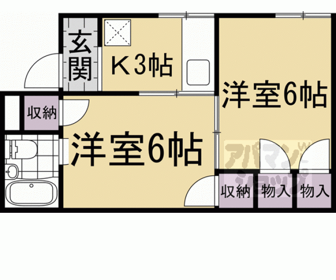 【リトルハウス】間取