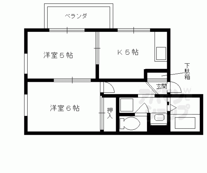 【クレーシュ大宮】間取