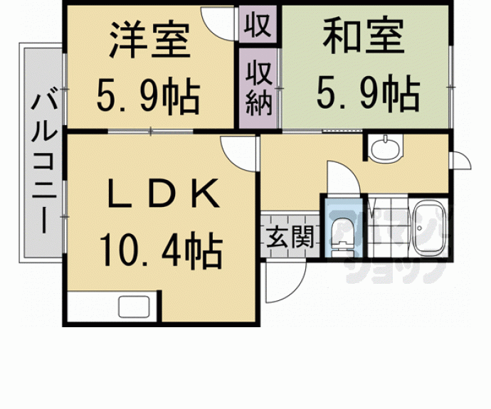 【コ　モ　ド】間取