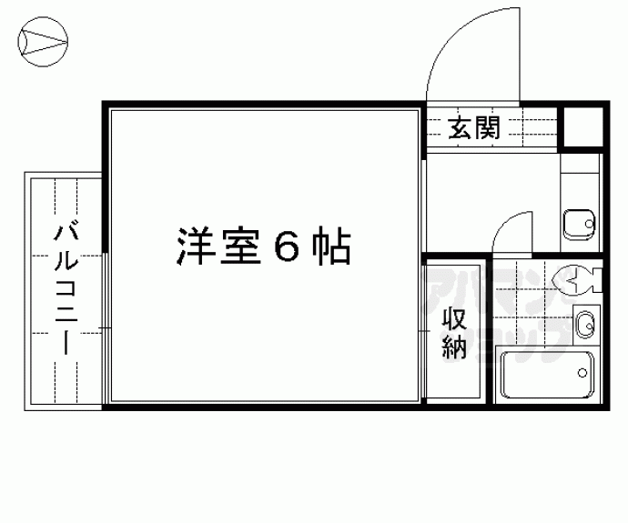 【グリーンピア西賀茂】間取