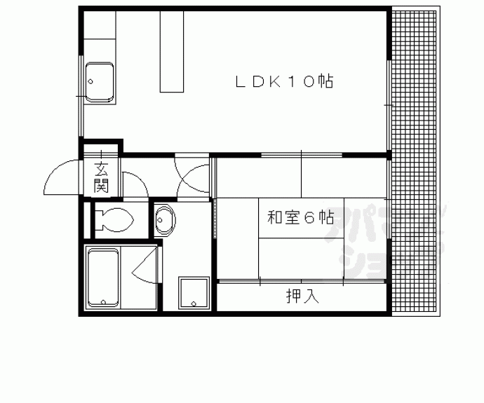 【レジデンス了以苑】間取