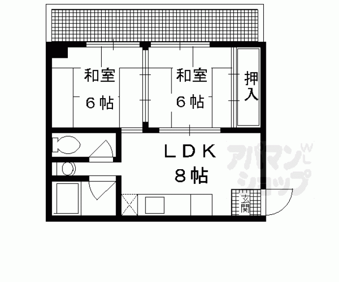 【メーゾンヴィオレット】間取