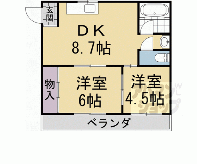【メーゾンヴィオレット】間取