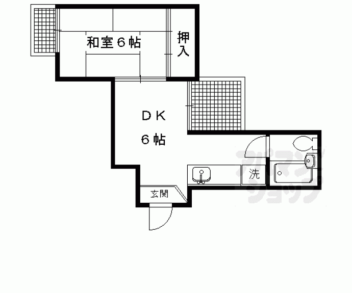 【フレーヴァー北山】間取