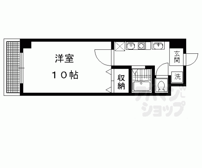 【ジャルディーノ水垣】間取